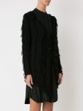 fringed cardigan