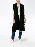 sleeveless coat