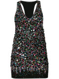 sequinned tank top