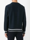 vertical stripe sweatshirt