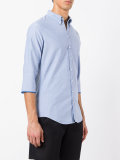 cropped sleeve shirt