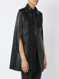 leather cape
