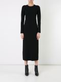 micro crepe dress