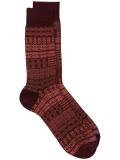 striped socks