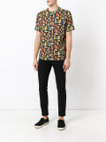floral print T-shirt 