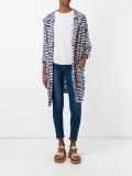 hooded cardigan