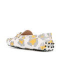 animal-print loafers