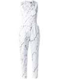 all-over print jumpsuit