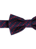 anchor print bow tie