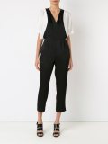 v-neck jumpsuit