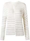 striped skit blouse