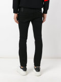 patched knee jeans