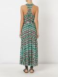 printed maxi dress