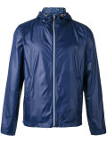 reversible hooded jacket