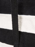 striped shopper bag