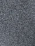 heathered polo shirt