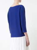 boat-neck cashmere jumper 
