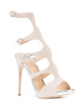 buckled gladiator pumps