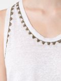 embroidered tank top