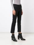 cropped bootcut jeans