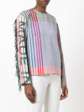 patterned sweatshirt 
