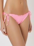 ruffled trim bikini bottoms