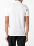 contrast collar polo shirt