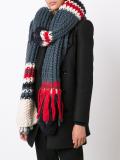 'X The Woolmark Company Hand Knit' scarf