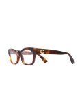 tortoiseshell square glasses