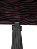 animal print shoulder bag