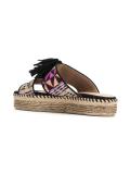 leather flatforms