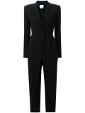 tailored one button jumpsuit
