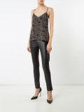 camouflage print camisole