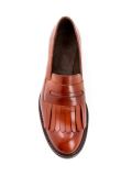 fringed loafers
