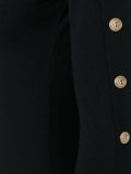 buttoned sleeve jumper