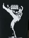 ‘David Bowie’印花长袖毛衣