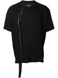 paneled T-shirt