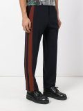 striped tailored trousers