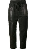 leather patch trousers