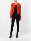 patch pocket bomber jacket