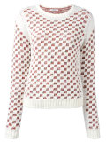 checked jumper 