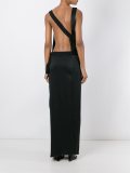 wrap detail dress