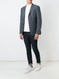 melange single breasted blazer
