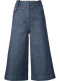 buckle detail short trousers 