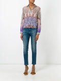 Indian print shirt 