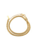 mini link wrap bracelet