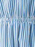 striped long dress