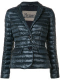 flap pockets padded jacket