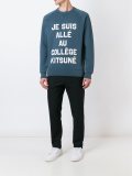 logo print sweatshirt 