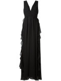 v-neck gown 